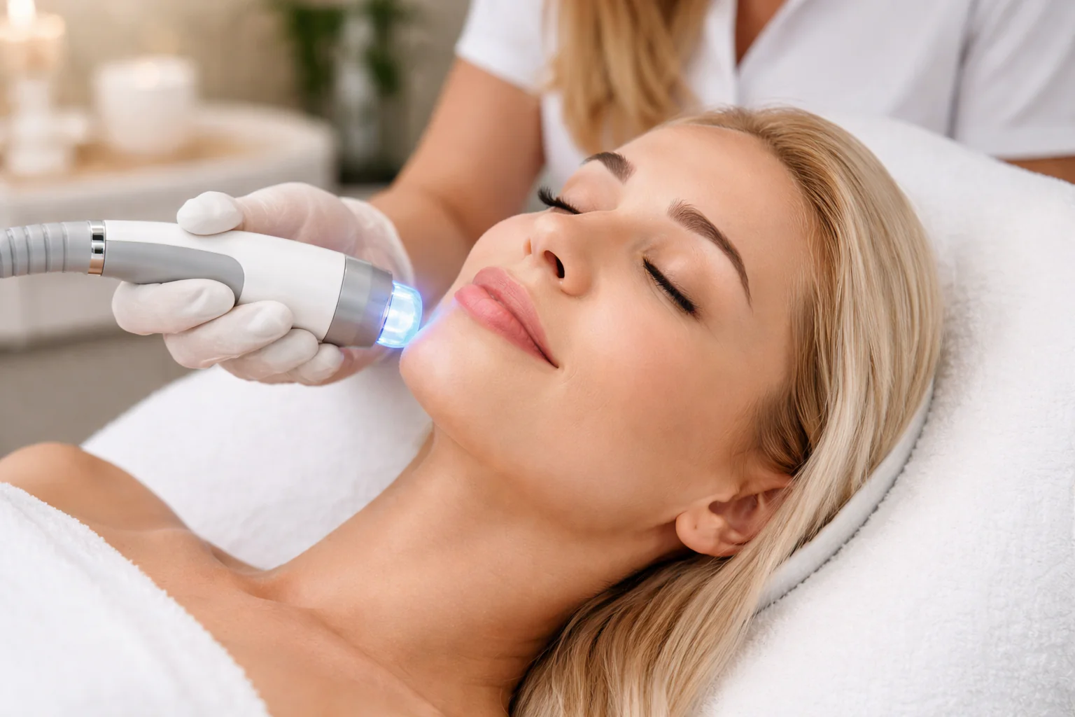 luxury laser skin care treatment