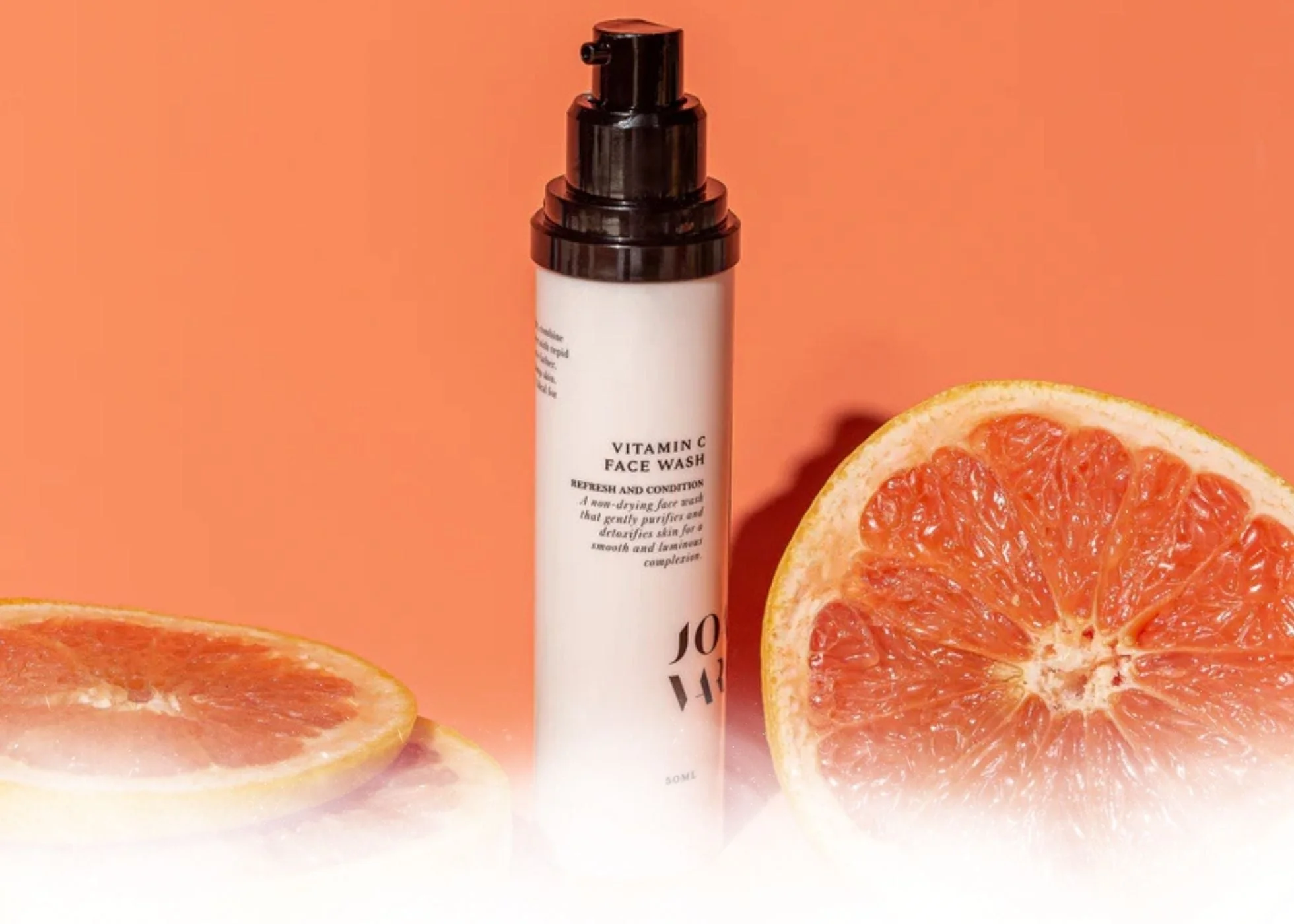 brightening vitamin c face wash