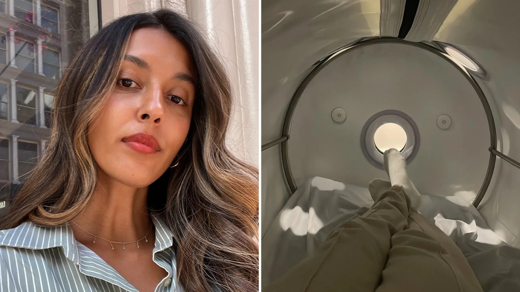 Get Into A Hyperbaric Oxygen Chamber for Glowy Skin - Joanna Vargas
