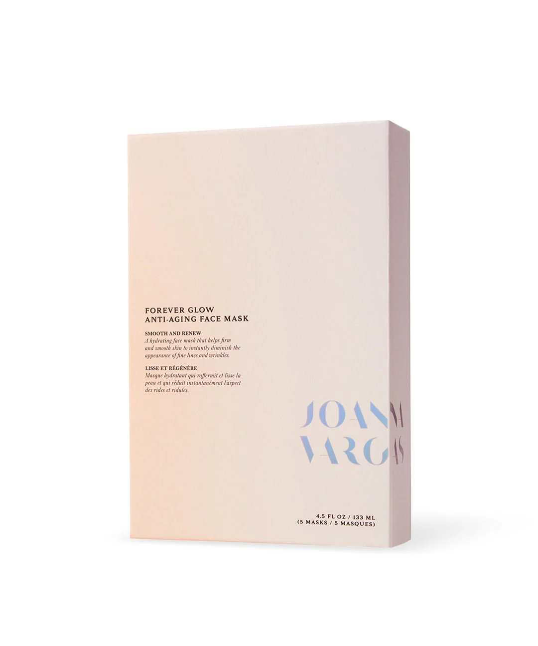 Forever Glow Anti - Aging Face Mask - Reduces Fine Lines, Wrinkles, and Dullness for Youthful Radiance - 5 Masks, 4.5 FL OZ / 133 ML - Joanna Vargas - Joanna Vargas